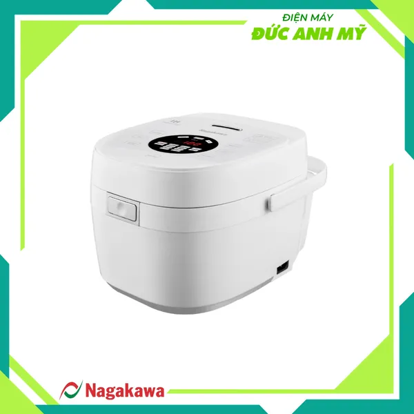 Nồi cơm điện 1.2L cao tần Nagakawa NAG0139 - 12 chế độ nấu - Giảm tinh bột