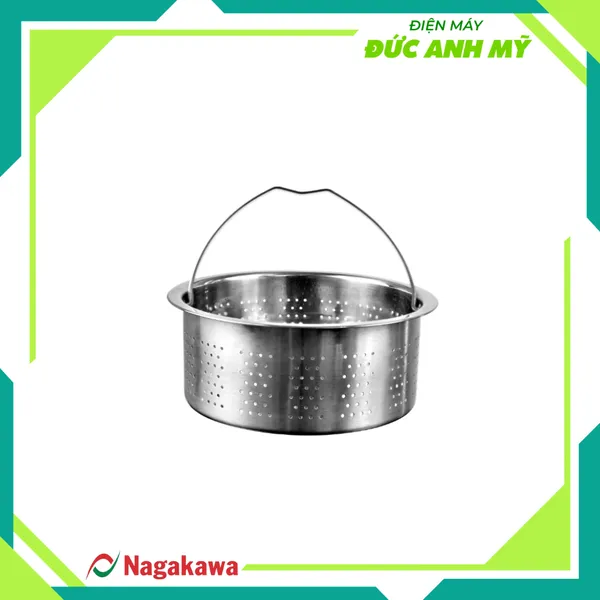 Nồi cơm điện 1.2L cao tần Nagakawa NAG0139 - 12 chế độ nấu - Giảm tinh bột