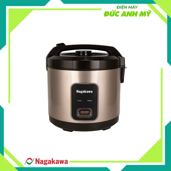 Nồi cơm điện 1,8L Nagakawa NAG0146