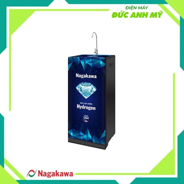 Máy lọc nước R.O Hydrogen 10 lõi Nagakawa NAG0508FB
