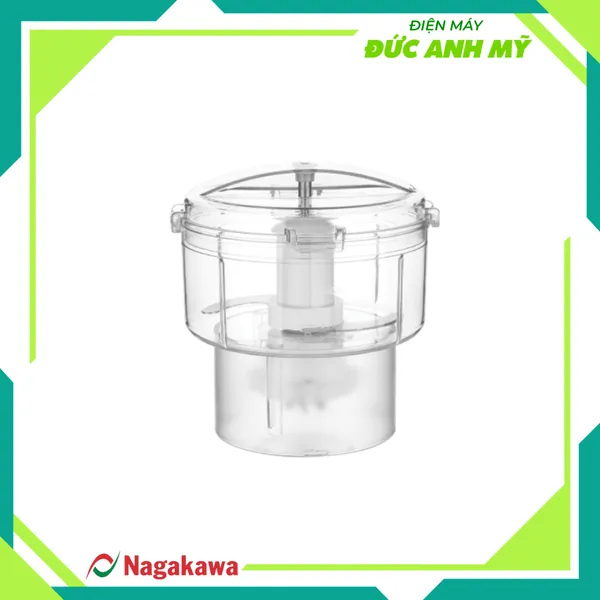 Máy xay sinh tố Nagakawa NAG0820 - Lưỡi 4 cánh kèm 3 cối tiện lợi
