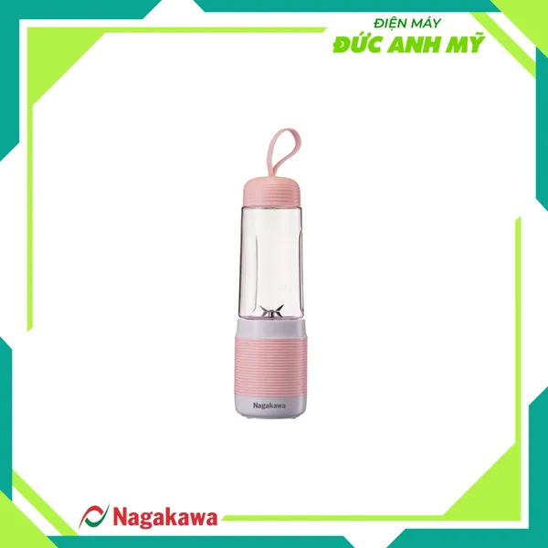 Máy xay sinh tố cầm tay Nagakawa NAG0826 (300ml – 35W – Màu hồng)