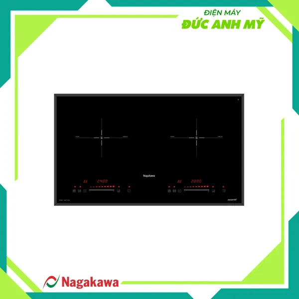 Bếp từ đôi Nagakawa Inverter NAG1213M