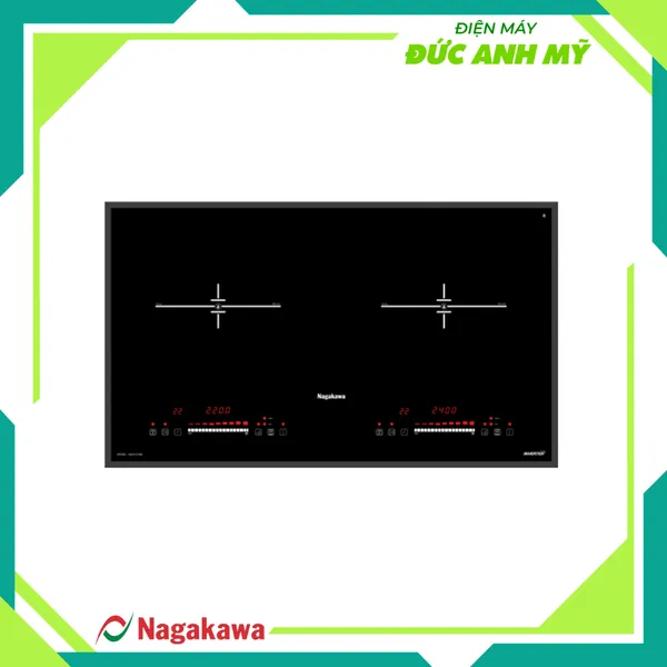 Bếp từ đôi Nagakawa Inverter NAG1214M