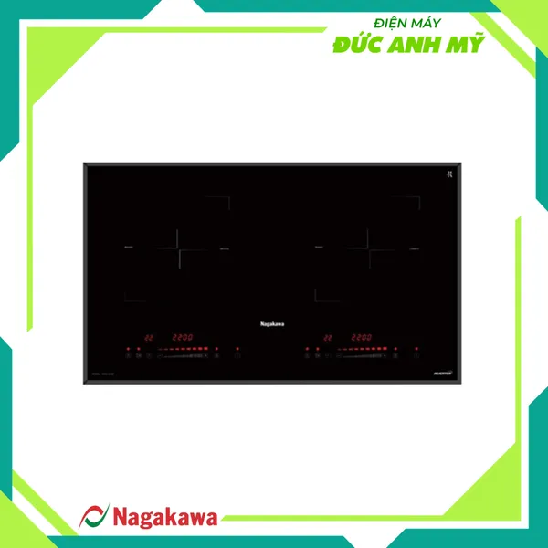 Bếp từ đôi Nagakawa Inverter NAG1202M - Premium