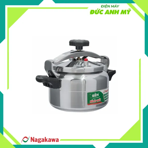 Nồi áp suất hợp kim nhôm cao cấp Nagakawa NAG1441 - Dùng trên bếp gas, hồng ngoại