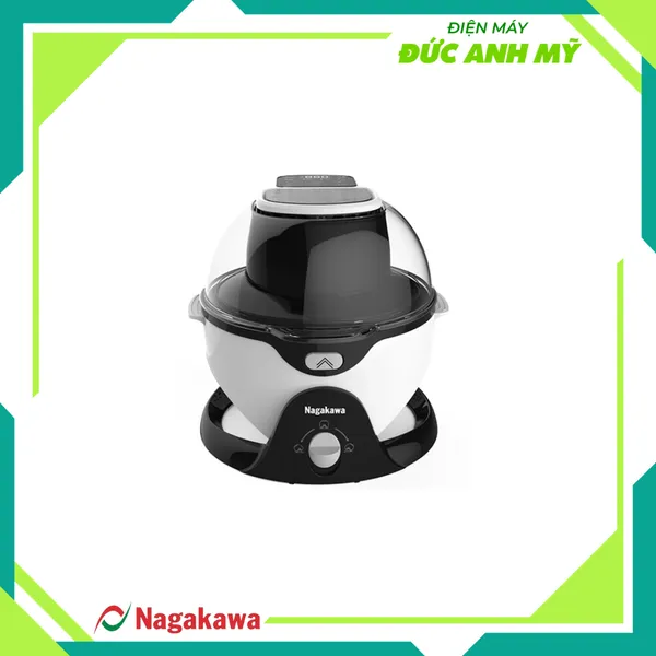 Nồi chiên không dầu 6L xoay 360 độ NAG3301