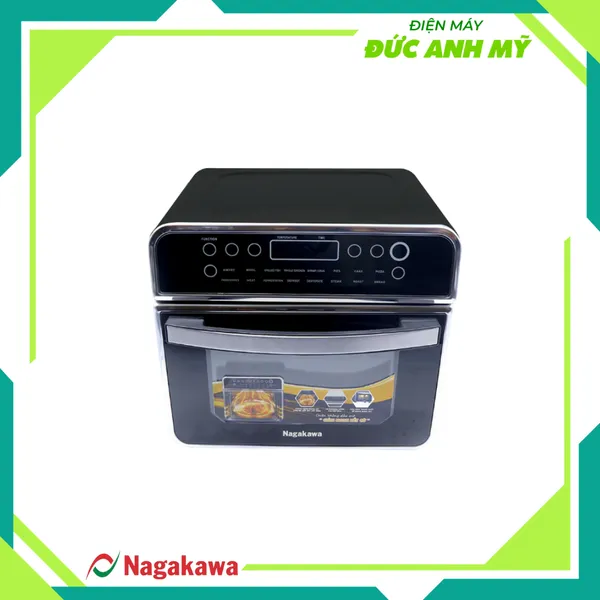 Nồi chiên không dầu Nagakawa NAG3308 16L - 16 chương trình - Công nghệ đối lưu nhiệt