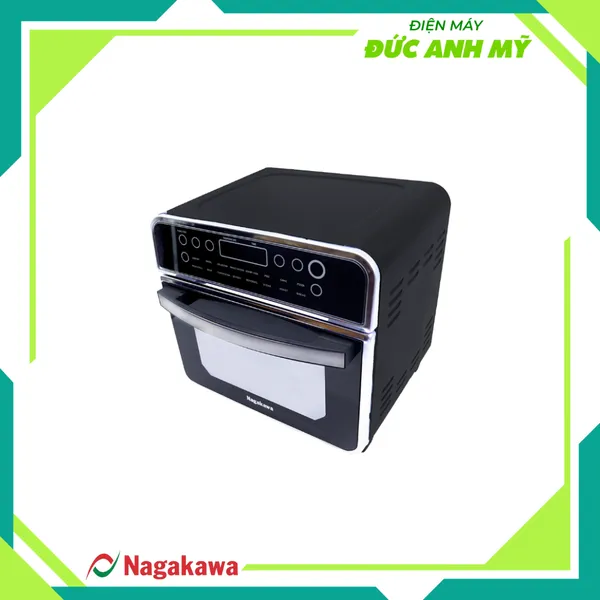 Nồi chiên không dầu Nagakawa NAG3308 16L - 16 chương trình - Công nghệ đối lưu nhiệt