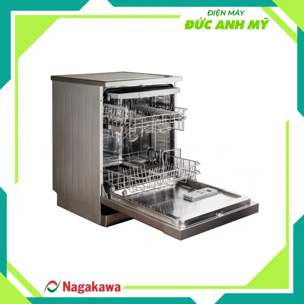 Máy rửa chén bát 14 bộ cao cấp Nagakawa NAG3602M14