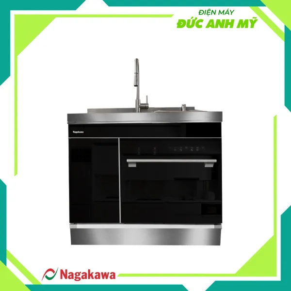 Máy rửa chén bát 10 bộ D-combie NK10D08M - Sấy tươi NaFRESH 360