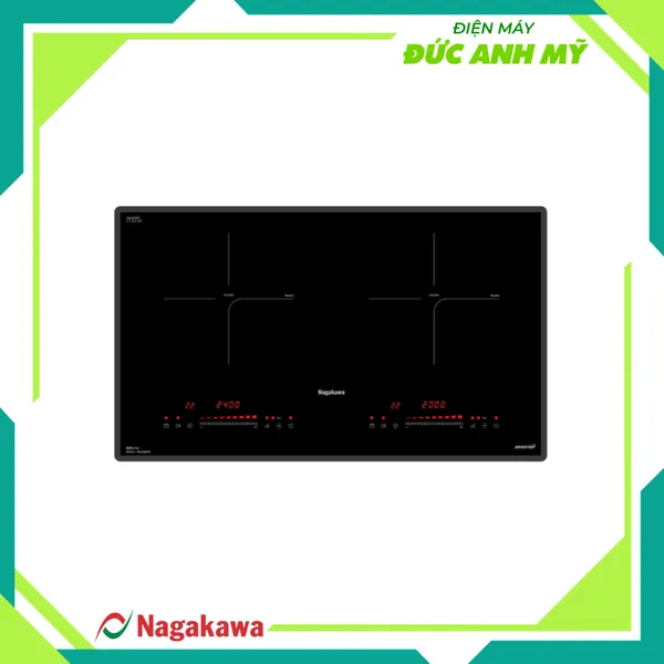 Bếp từ đôi Nagakawa Inverter NK2C08MS