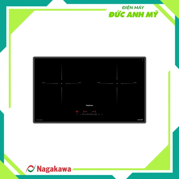 Bếp từ đôi Nagakawa UltraSlim NK2C22MB