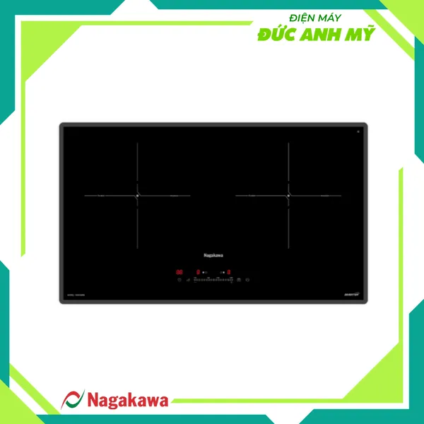 Bếp từ đôi Nagakawa UltraSlim NK2C26MB