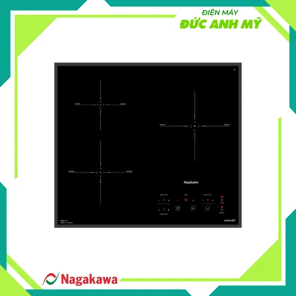 Bếp từ 3 lò Nagakawa Inverter NK3C01M
