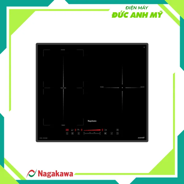 Bếp từ 3 lò Nagakawa UltraSlim NK3C08MB