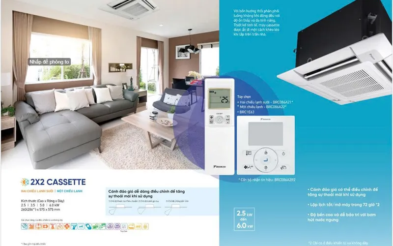 Hệ thống máy lạnh Multi Daikin 2025 – Tiết kiệm điện, sang trọng, kết nối linh hoạt