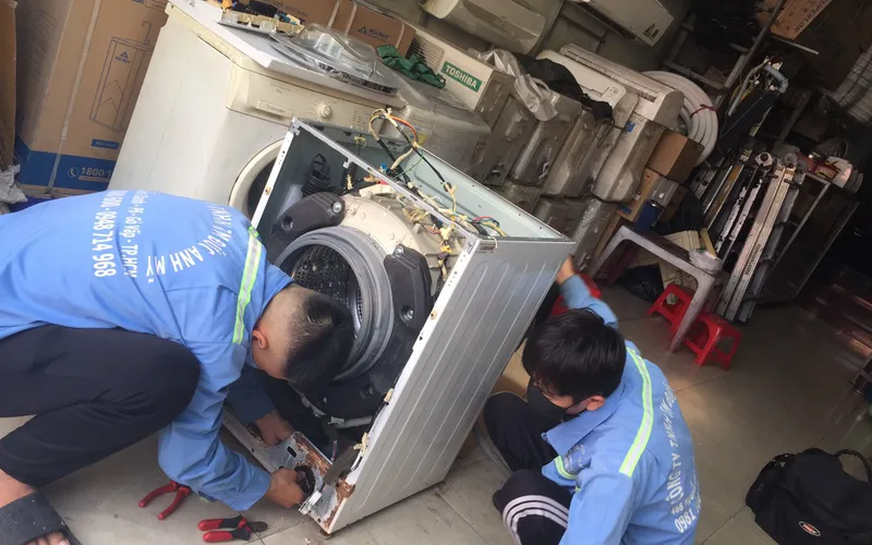 Dịch vụ sửa máy giặt tại nhà uy tín, chất lượng bậc nhất tại TPHCM
