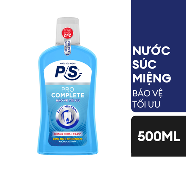 Nước súc miệng P/S Expert Protection Pro Complete (500ml)