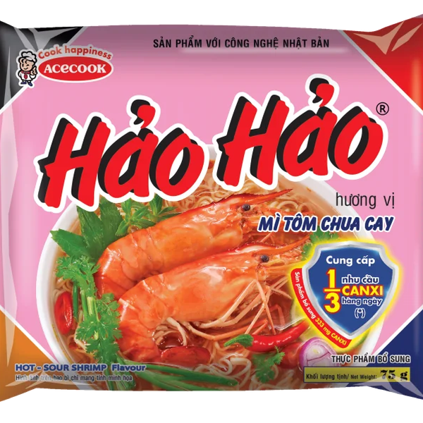 Mì Hảo Hảo Tôm chua cay