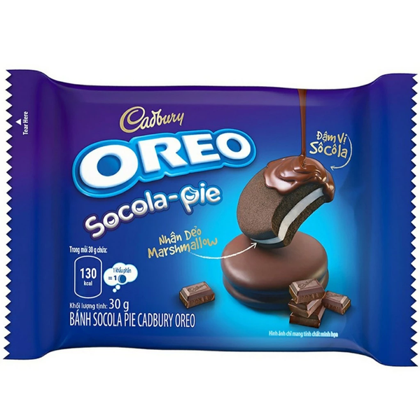 Bánh Cadbury Oreo Socola Pie (Hộp 336g)