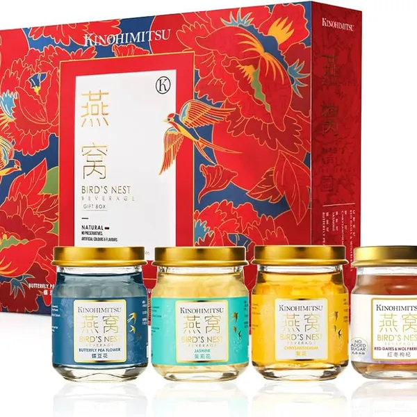 BỘ QUÀ TẶNG TỔ YẾN KINOHIMITSU 8 HŨ