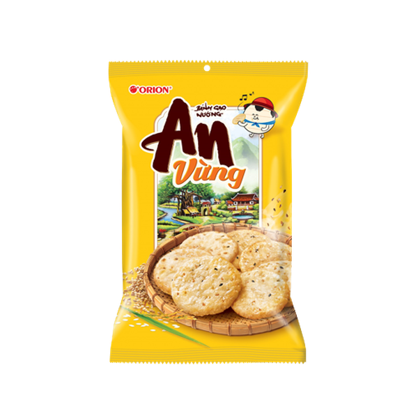 Bánh gạo nướng An vị Vừng (Mè)