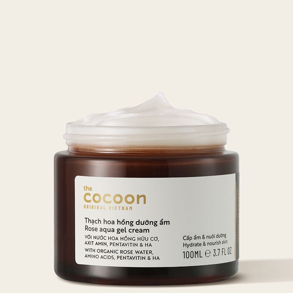 Thạch hoa hồng dưỡng ẩm Cocoon (100ml)