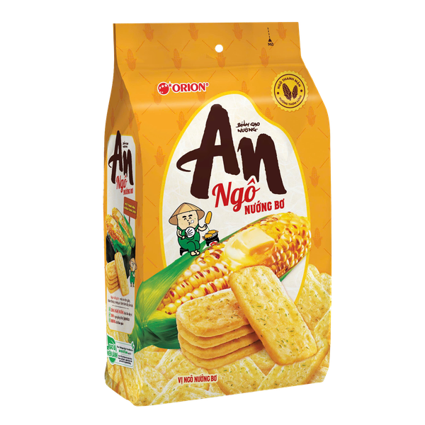 Bánh gạo nướng An vị Ngô nướng bơ
