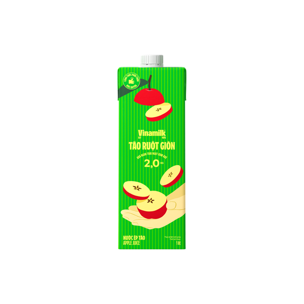 Nước Táo ép Vfresh 100% (Hộp 1L)