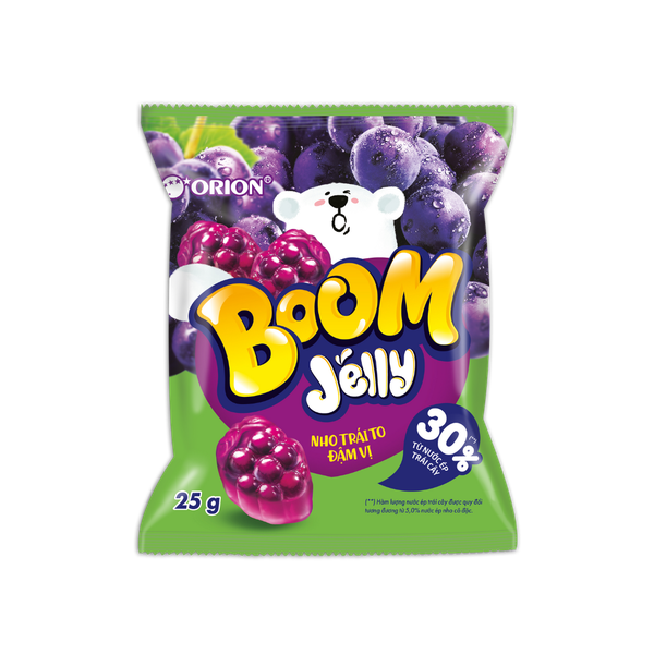 Kẹo dẻo BOOM hương Nho