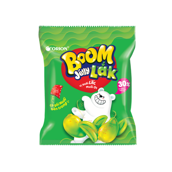 Kẹo dẻo BOOM vị xoài lắc muối ớt