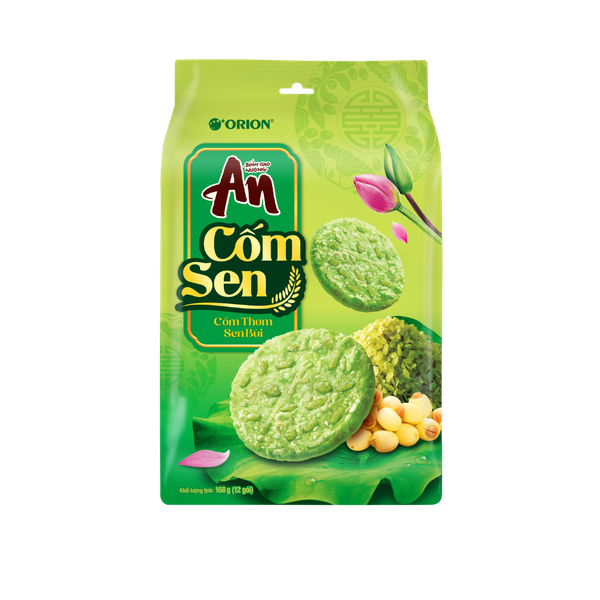 Bánh gạo nướng An vị Cốm Sen