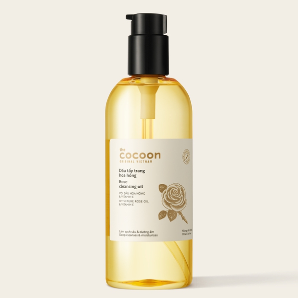 Dầu tẩy trang hoa hồng 310ml Cocoon Vietnam