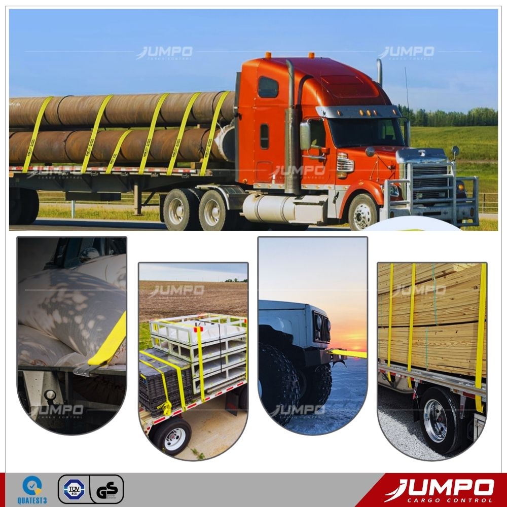 Ứng dụng thực tế Dây chằng hàng bản 100mm Ứng dụng thực tế Dây chằng hàng bản 100mm