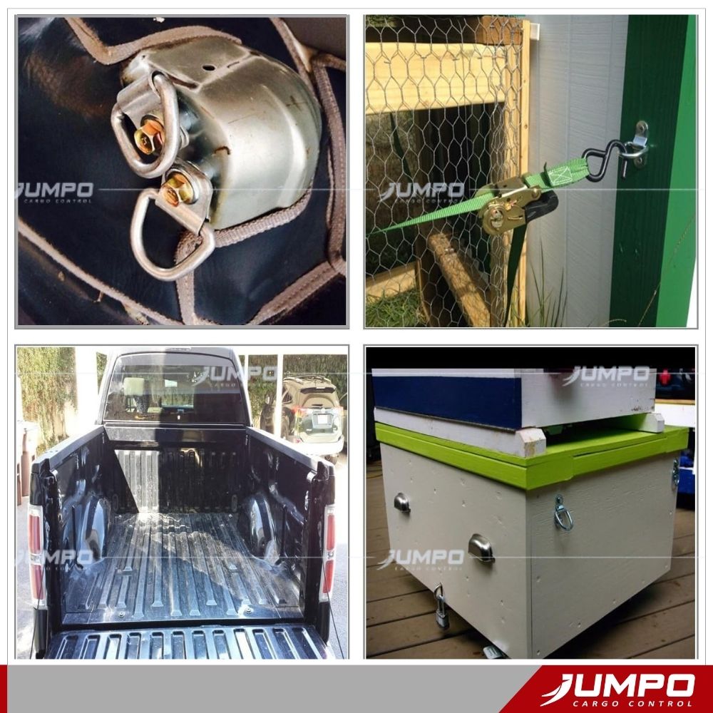 Ứng dụng thực tế của móc D-ring đế 1 lỗ Ứng dụng thực tế của móc D-ring đế 1 lỗ