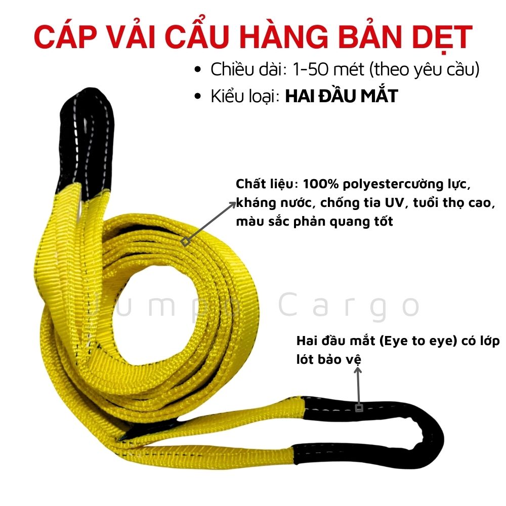 Dây Cáp Vải Cẩu Hàng 3 Tấn Bản 75mm – Chuẩn EN 12195-1 | Chính Hãng Giá Tốt Dây Cáp Vải Cẩu Hàng 3 Tấn Bản 75mm – Chuẩn EN 12195-1 | Chính Hãng Giá Tốt