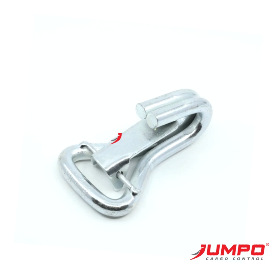 Móc J khóa an toàn 38mm 2000kgs - wire snap hook Móc J khóa an toàn 38mm 2000kgs - wire snap hook