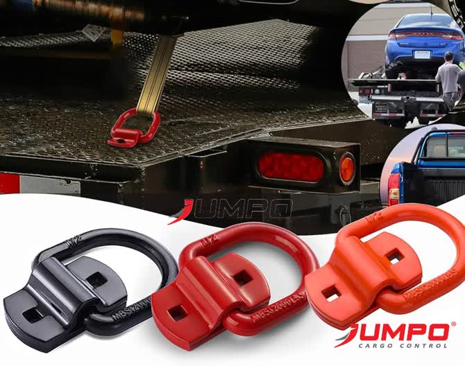 Móc neo chằng hàng D-ring 12mm đế 2 lỗ Móc neo chằng hàng D-ring 12mm đế 2 lỗ