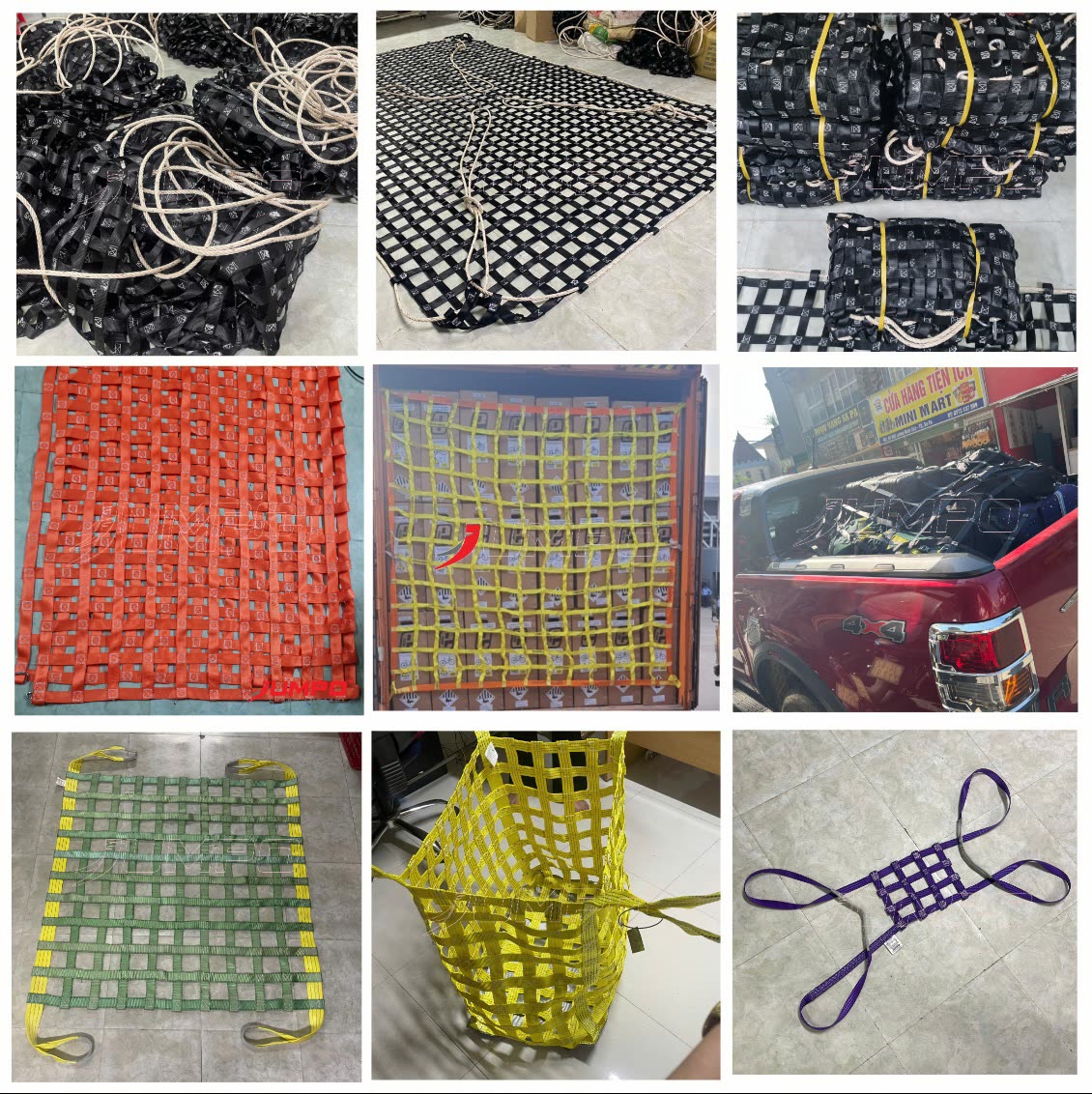 Jumpo – Nơi sản xuất lưới bẹ theo yêu cầu kích thước Jumpo – Nơi sản xuất lưới bẹ theo yêu cầu kích thước