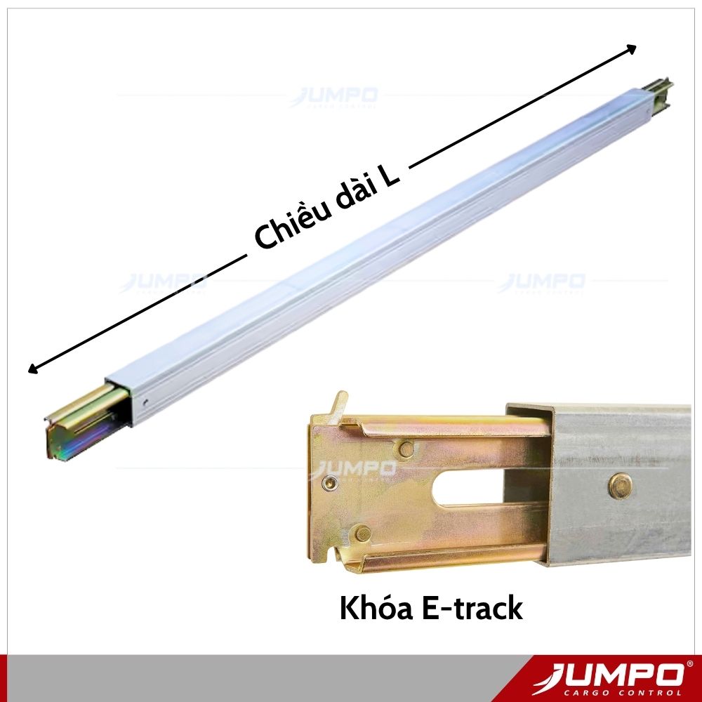 Cấu tạo thanh chặn hàng container, xe tải E-track Cấu tạo thanh chặn hàng container, xe tải E-track