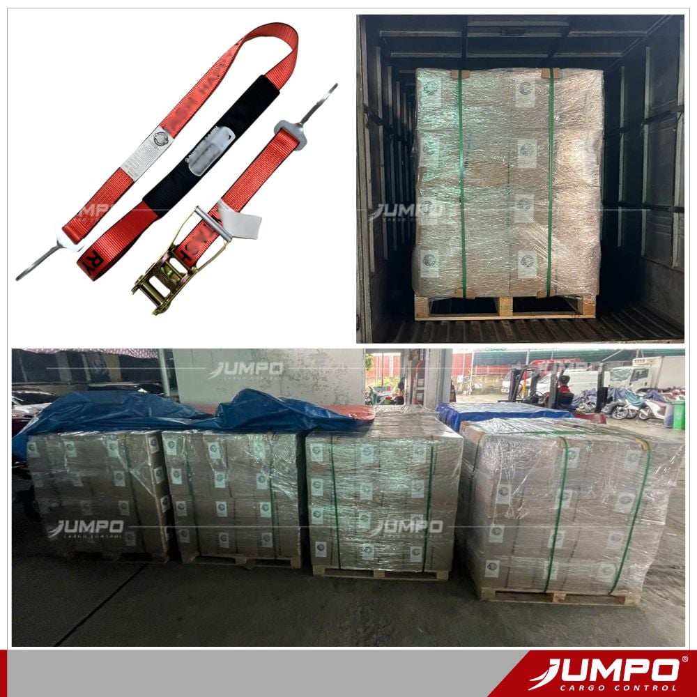 Hoàn Thành Đơn Hàng Dây Chằng Hàng 5 Tấn OEM Theo Màu Thương Hiệu Khách Hàng Hoàn Thành Đơn Hàng Dây Chằng Hàng 5 Tấn OEM Theo Màu Thương Hiệu Khách Hàng
