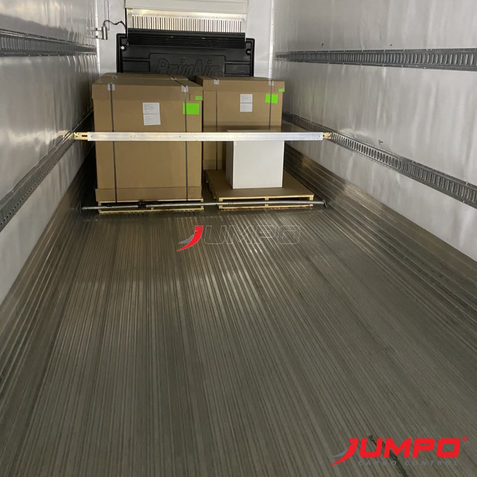 Ưu điểm khi dùng thanh ray E-Track Jumpo Cargo cho xe đông lạnh Ưu điểm khi dùng thanh ray E-Track Jumpo Cargo cho xe đông lạnh