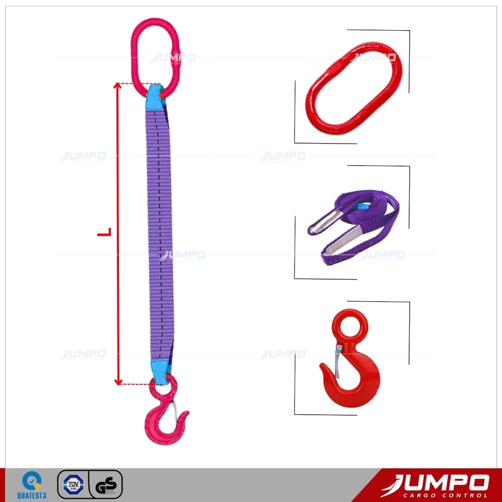 Các loại Dây Cáp vải cẩu hàng nhiều chân Các loại Dây Cáp vải cẩu hàng nhiều chân