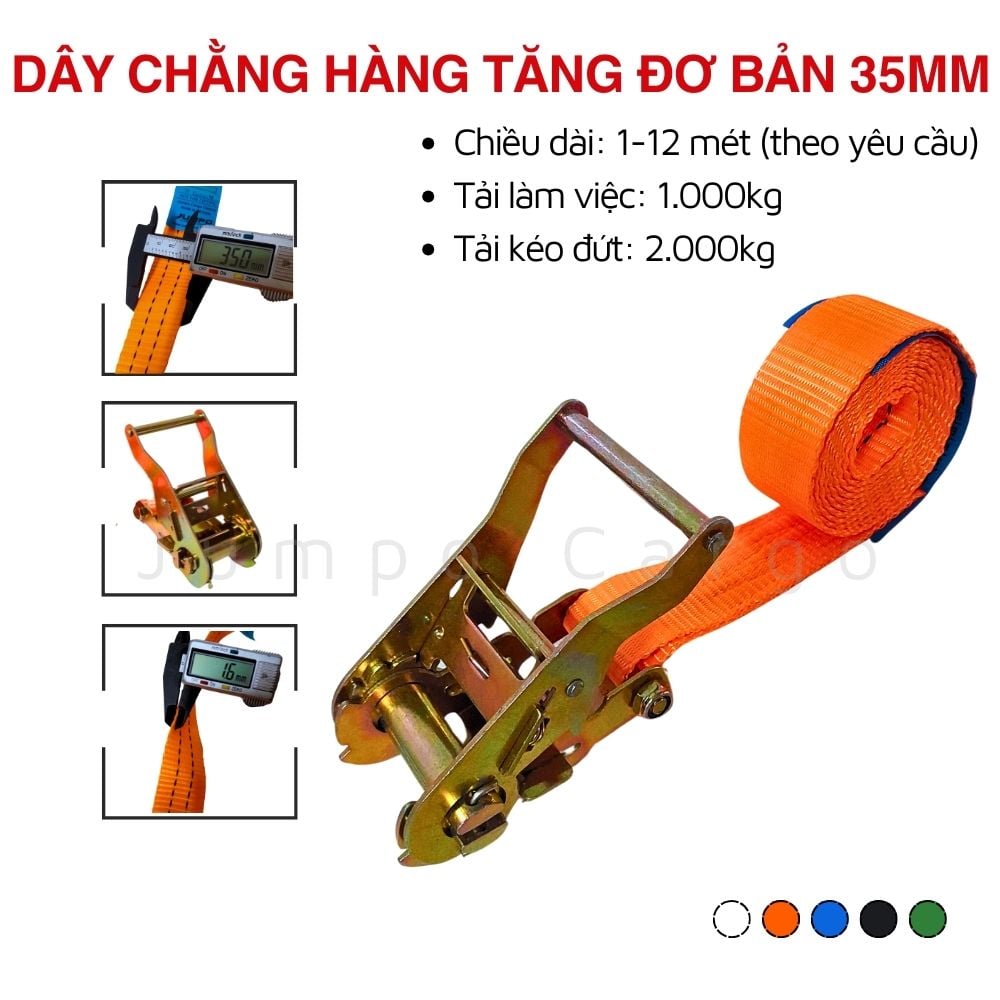 Cấu tạo của dây chằng hàng tăng đơ bản 35mm 2 Tấn không móc Cấu tạo của dây chằng hàng tăng đơ bản 35mm 2 Tấn không móc