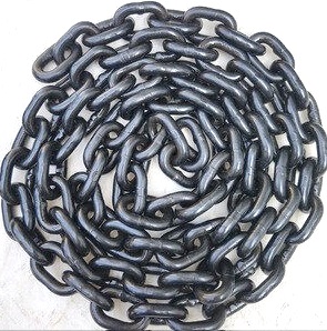 Xích đen chịu lực G80 phi 10 (10ly hay 10mm) Xích đen chịu lực G80 phi 10 (10ly hay 10mm)