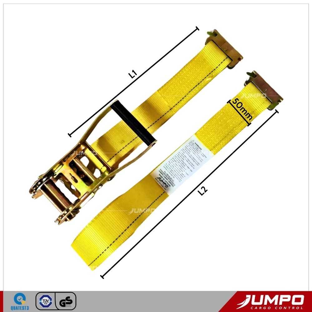 Dây chằng hàng bản 5cm móc E Track Dây chằng hàng bản 5cm móc E Track