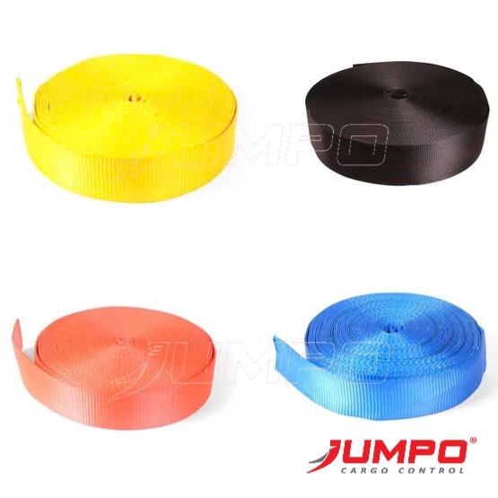 Dây Đai Chằng Hàng Bản 75mm Polyester 8 Tấn Dây Đai Chằng Hàng Bản 75mm Polyester 8 Tấn