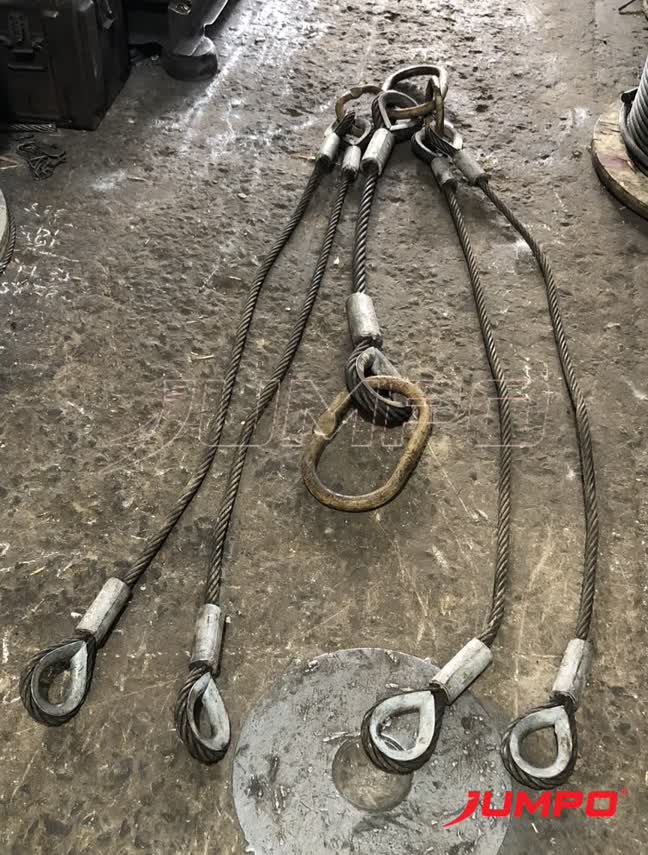 Cáp thép cẩu hàng 5 chân