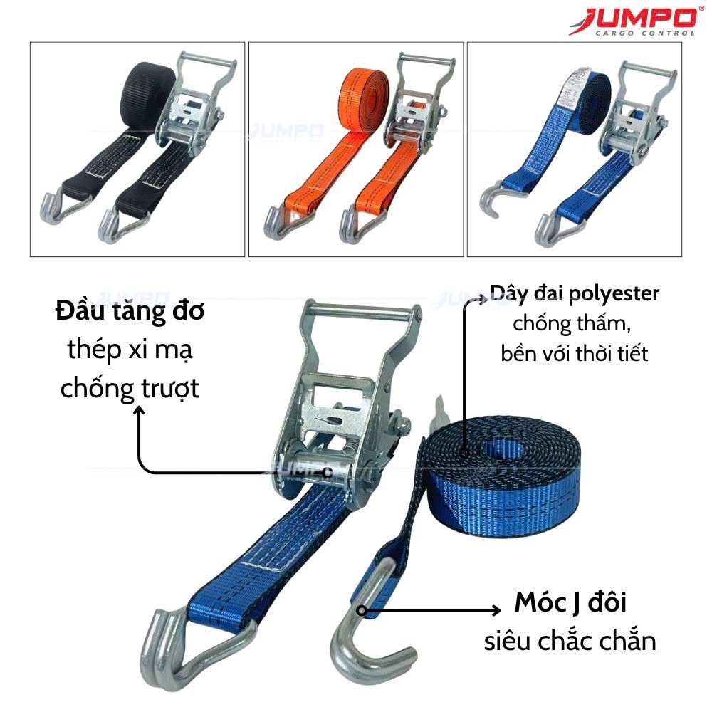 Dây chằng hàng tăng đơ bản 35mm JUMPO Dây chằng hàng tăng đơ bản 35mm JUMPO